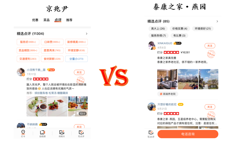 新知图谱, 深度:日流量高达500万的「大众点评」,或将成为养老机构营销重要布局方向